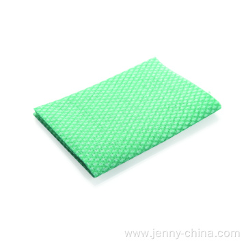 Nonwoven polyester cleaning oil absorbent cloth